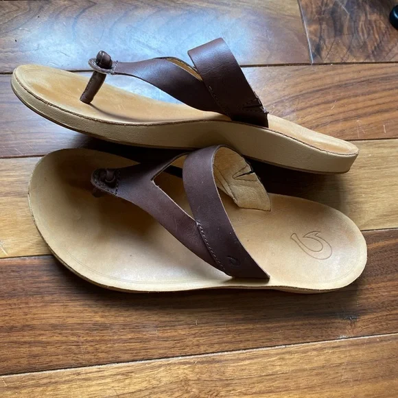 OluKai leather sandals - Picture 4 of 5